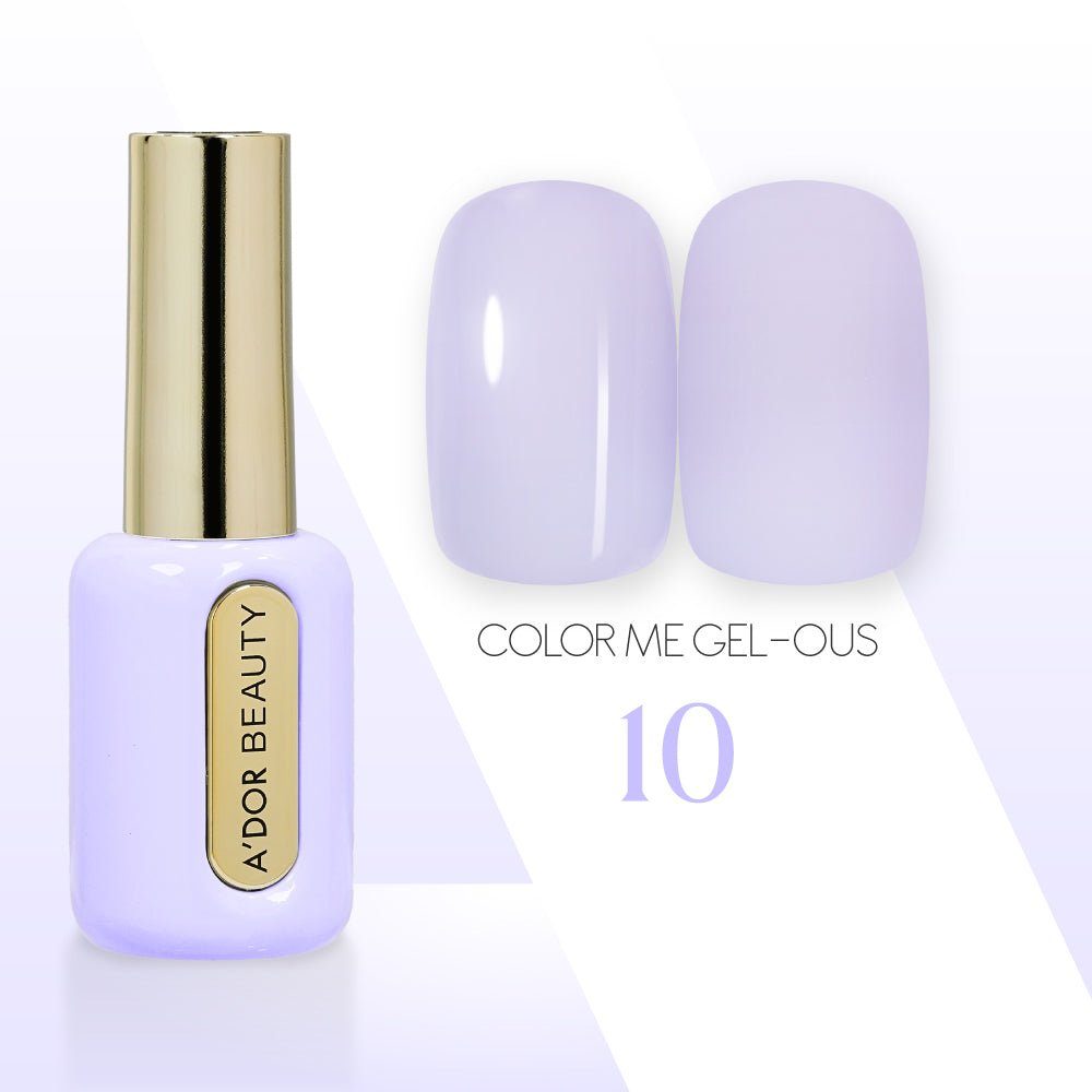 A'DOR HEMA - Free Gel Polish - 10 - Color Me Gel - ous Collection - DTK Nail Supply
