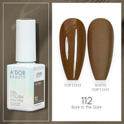 A'DOR HEMA - Free Gel Polish - 112 - Bark in the Dark - 0.6 oz - DTK Nail Supply
