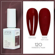 A'DOR HEMA - Free Gel Polish - 120 - Hollyberry Haze - 0.6 oz - DTK Nail Supply