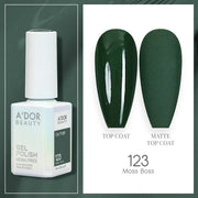 A'DOR HEMA - Free Gel Polish - 123 - Moss Boss - 0.6 oz - DTK Nail Supply
