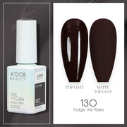 A'DOR HEMA - Free Gel Polish - 130 - Fudge the Rules - 0.6 oz - DTK Nail Supply