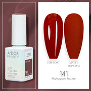 A'DOR HEMA - Free Gel Polish - 141 - Mahogany Moxie - 0.6 oz - DTK Nail Supply