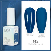 A'DOR HEMA-Free Gel Polish 142 Nautical by Nature — Vegan 0.6 oz - DTK Nail Supply
