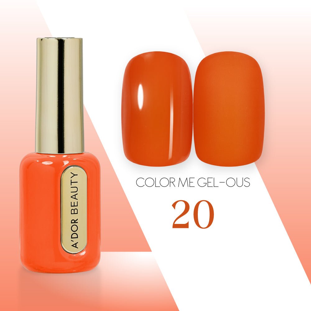 A'DOR HEMA - Free Gel Polish - 20 - Color Me Gel - ous Collection - DTK Nail Supply