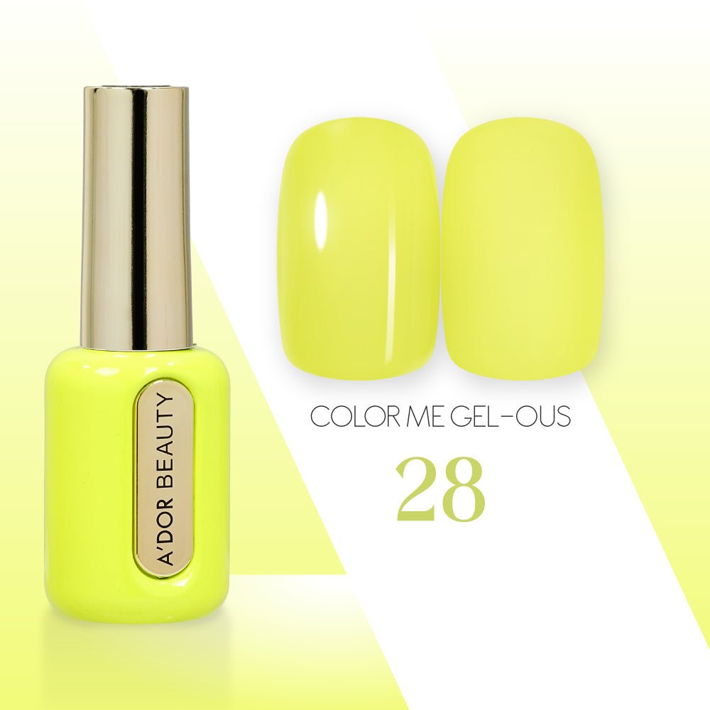 A'DOR HEMA - Free Gel Polish - 28 - Color Me Gel - ous Collection - DTK Nail Supply