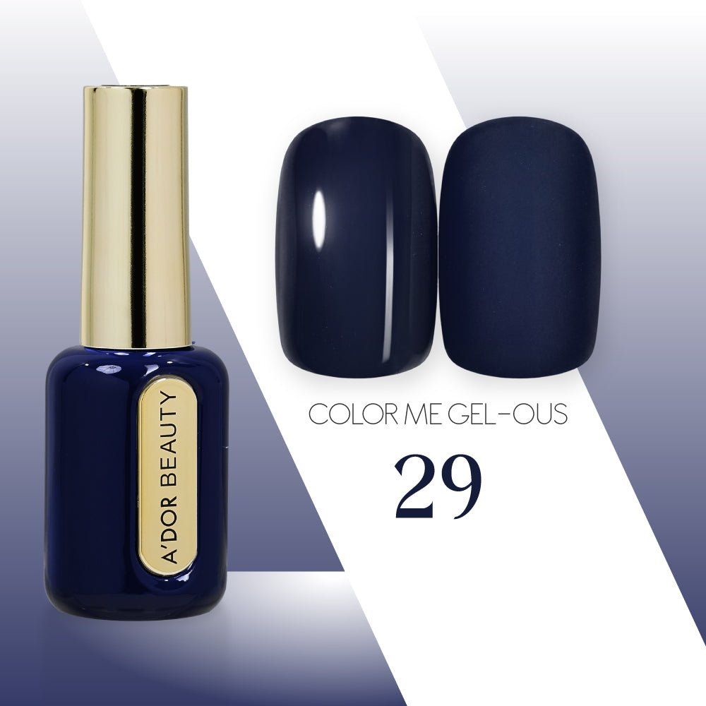 A'DOR HEMA - Free Gel Polish - 29 - Color Me Gel - ous Collection - DTK Nail Supply