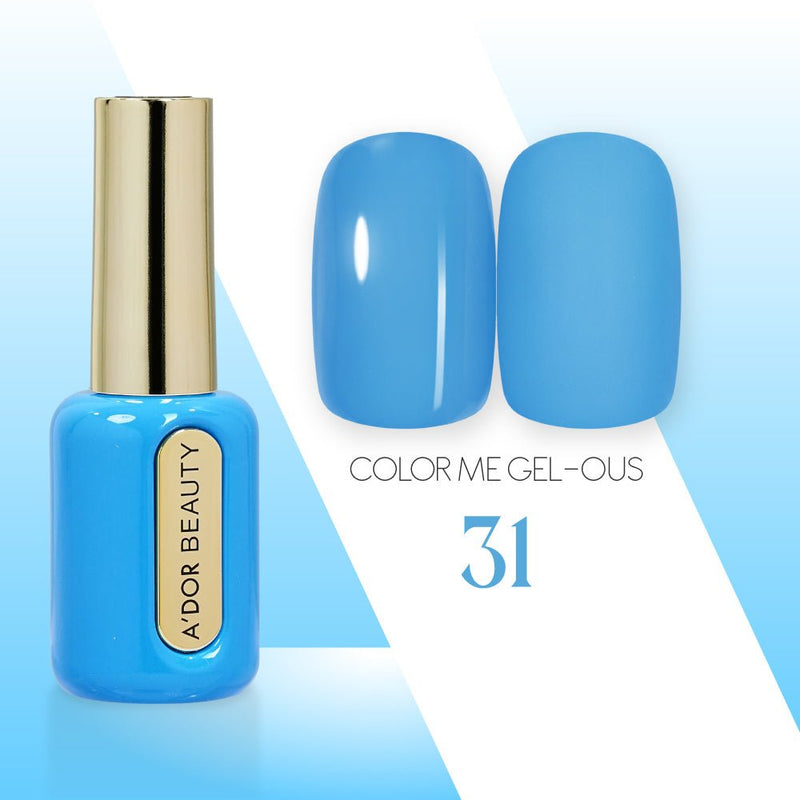 A'DOR HEMA - Free Gel Polish - 31 - Color Me Gel - ous Collection - DTK Nail Supply