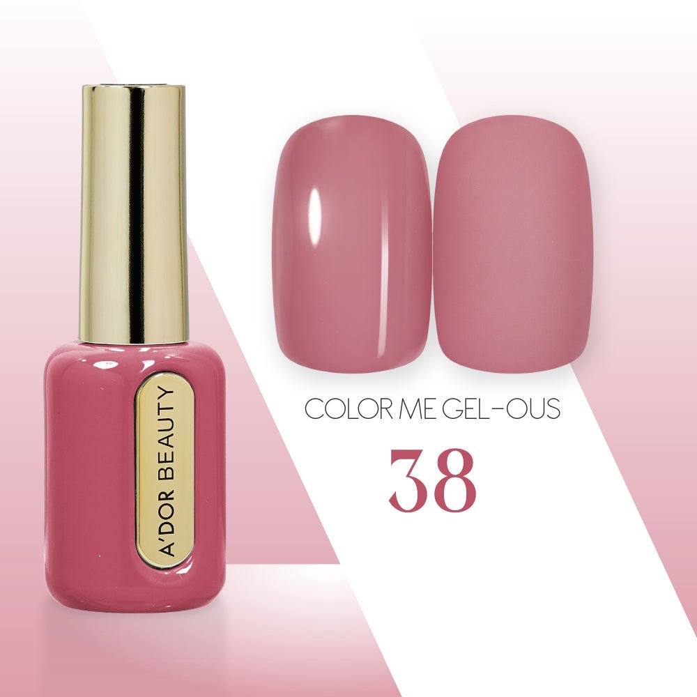 A'DOR HEMA - Free Gel Polish - 38 - Color Me Gel - ous Collection - DTK Nail Supply
