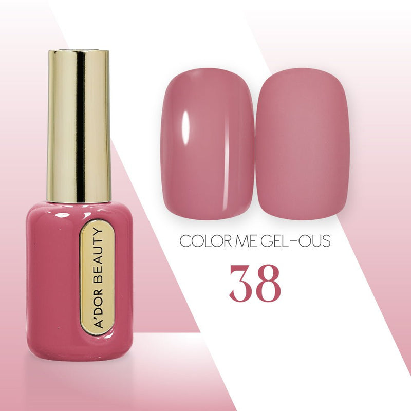 A'DOR HEMA - Free Gel Polish - 38 - Color Me Gel - ous Collection - DTK Nail Supply