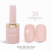 A'DOR HEMA - Free Gel Polish - 38 - Strawberry Milk - 0.4 oz - Color Me Gel - Ons Collection - DTK Nail Supply