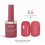 A'DOR HEMA - Free Gel Polish - 44 - Spiced Rosewood - 0.4 oz - Color Me Gel - Ons Collection - DTK Nail Supply