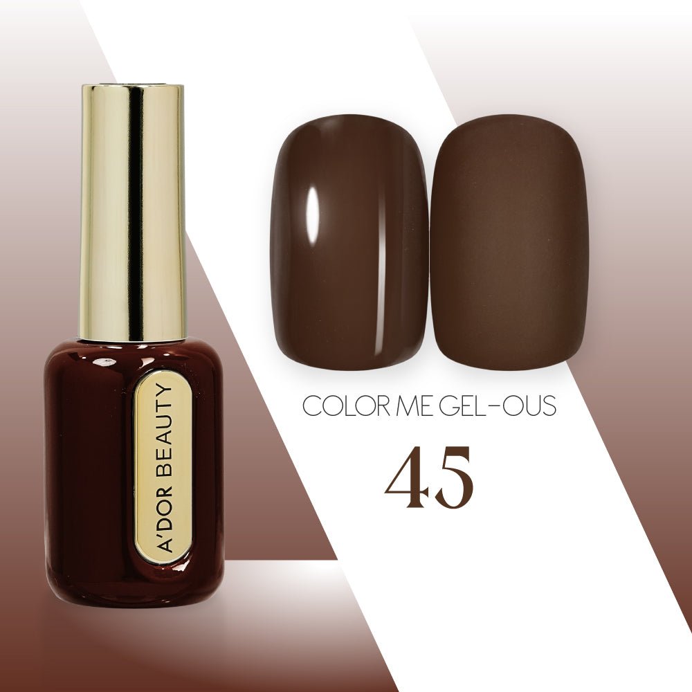 A'DOR HEMA - Free Gel Polish - 45 - Color Me Gel - ous Collection - DTK Nail Supply