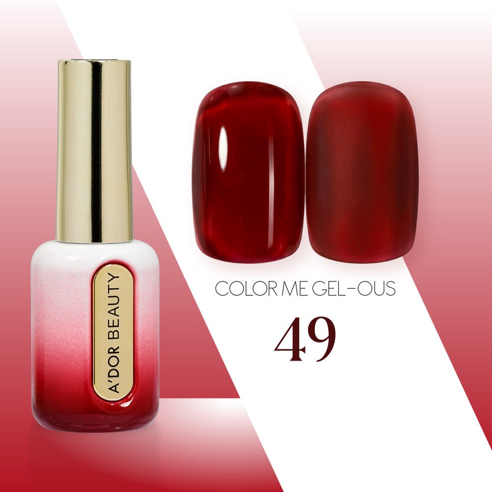 A'DOR HEMA - Free Gel Polish - 49 - Color Me Gel - ous Collection - DTK Nail Supply
