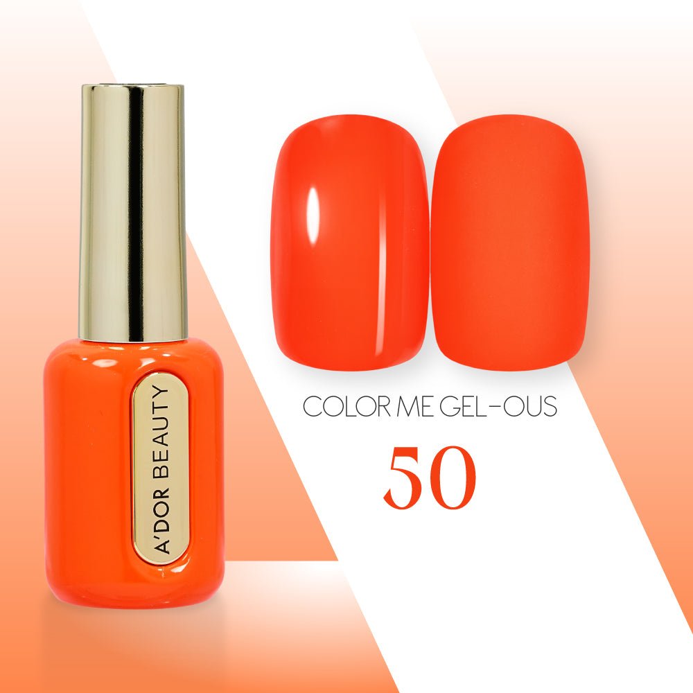 A'DOR HEMA - Free Gel Polish - 50 - Color Me Gel - ous Collection - DTK Nail Supply