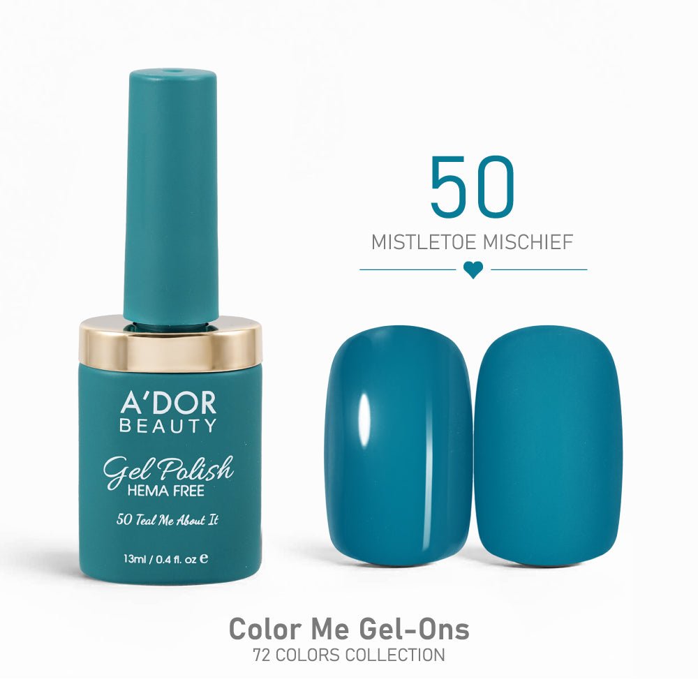 A'DOR HEMA - Free Gel Polish - 50 - Mistletoe Mischief - 0.4 oz - Color Me Gel - Ons Collection - DTK Nail Supply