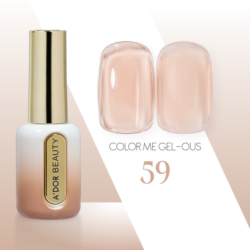 A'DOR HEMA - Free Gel Polish - 59 - Color Me Gel - ous Collection - DTK Nail Supply