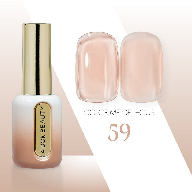 A'DOR HEMA - Free Gel Polish - 59 - Color Me Gel - ous Collection - DTK Nail Supply