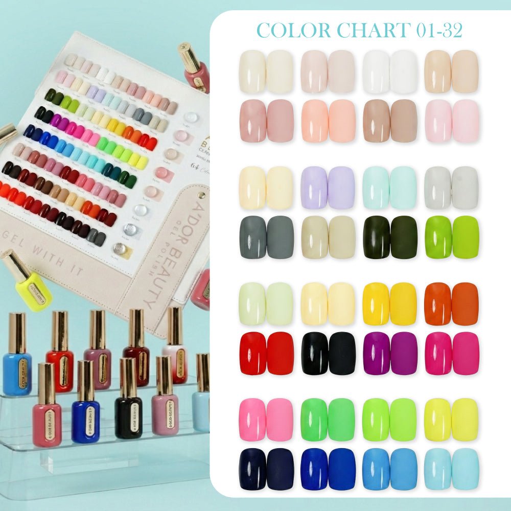 A'DOR HEMA - Free Gel Polish - 64 - Color Me Gel - ous Colletion - DTK Nail Supply