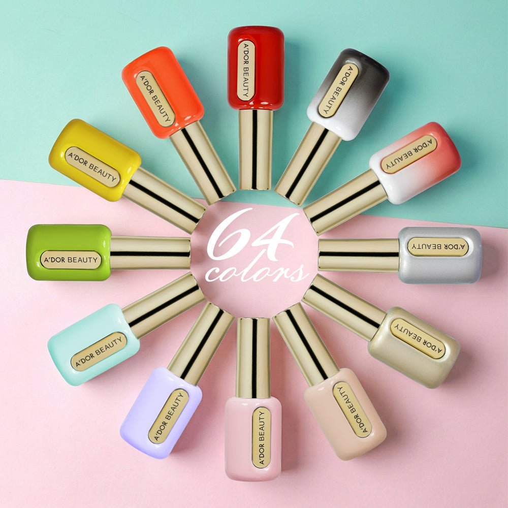 A'DOR HEMA - Free Gel Polish - 64 - Color Me Gel - ous Colletion - DTK Nail Supply