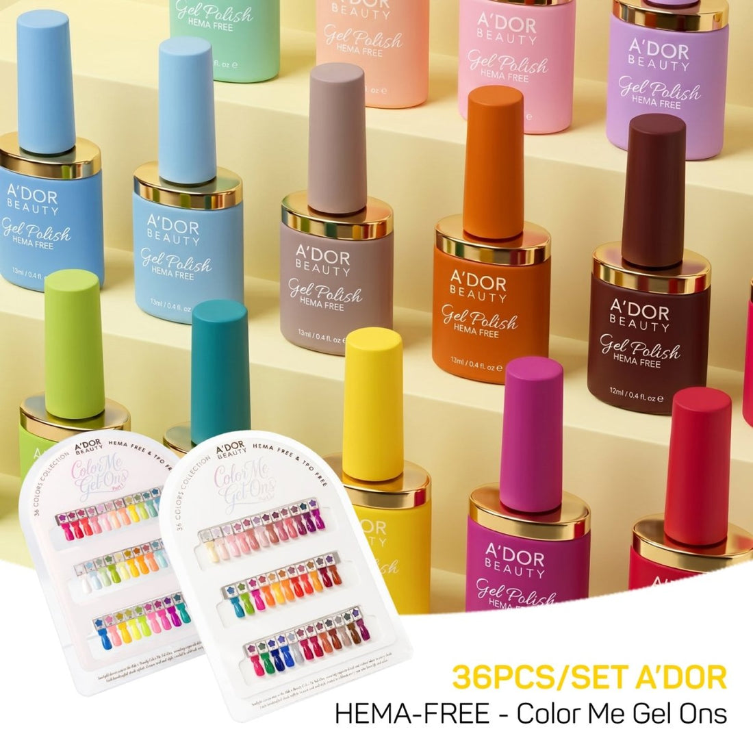A'DOR HEMA - Free Gel Polish - 67 - Spiced Sangria - 0.4 oz - Color Me Gel - Ons Collection - DTK Nail Supply