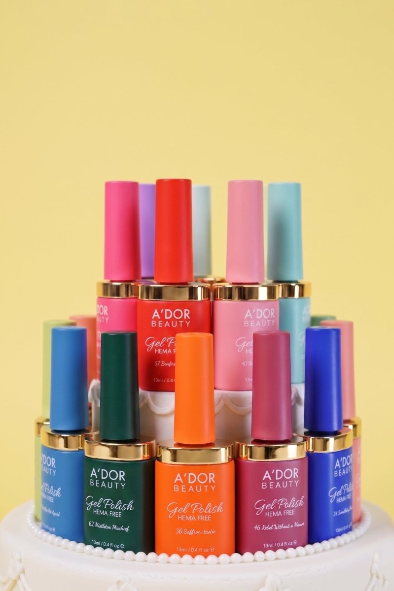 A'DOR HEMA - Free Gel Polish - 67 - Spiced Sangria - 0.4 oz - Color Me Gel - Ons Collection - DTK Nail Supply