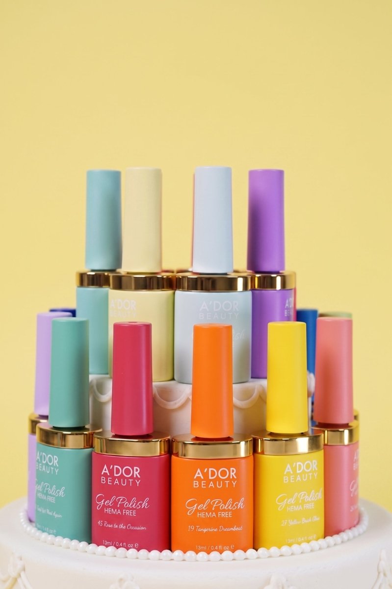 A'DOR HEMA - Free Gel Polish - 72 - Plum Luck - 0.4 oz - Color Me Gel - Ons Collection - DTK Nail Supply