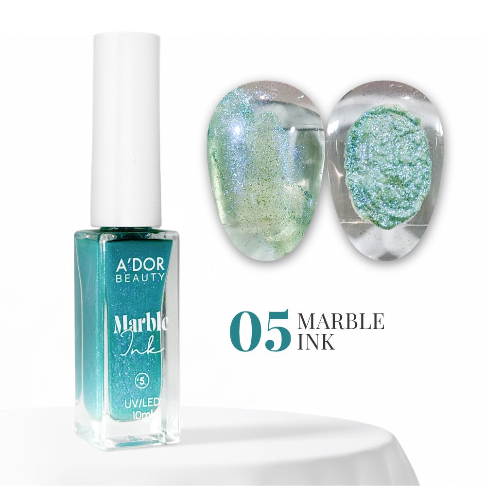 A'DOR Marble Ink - Set 12 Colors - DTK Nail Supply