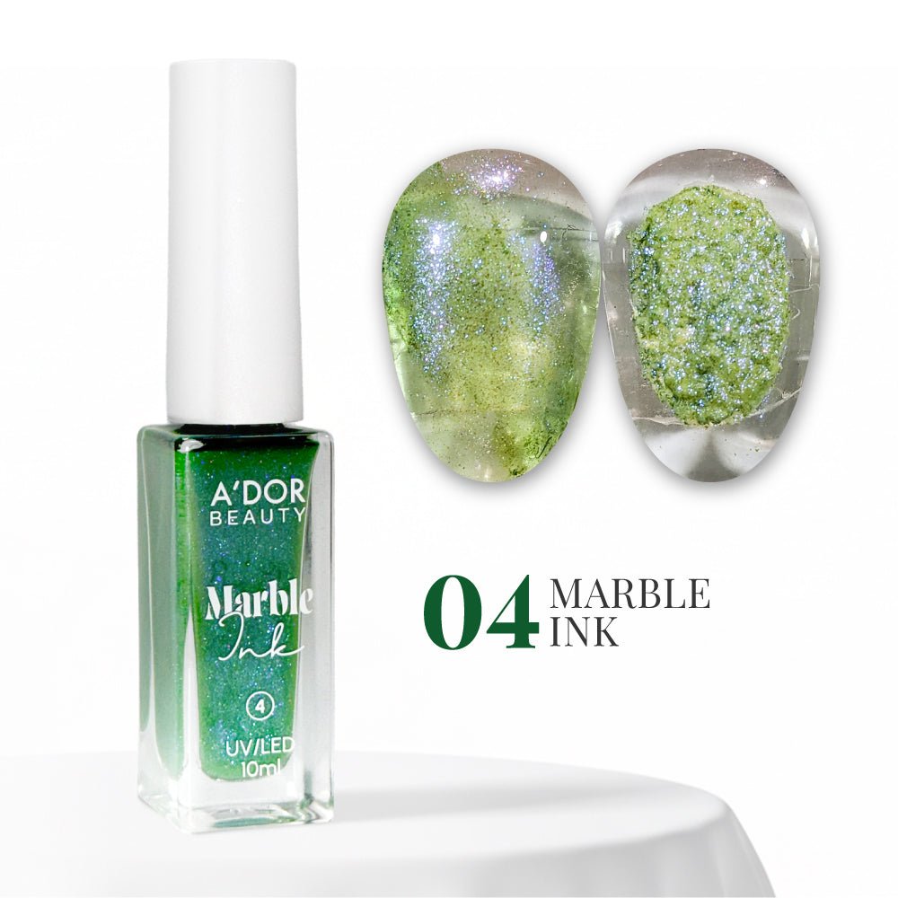 A'DOR Marble Ink - Set 12 Colors - DTK Nail Supply