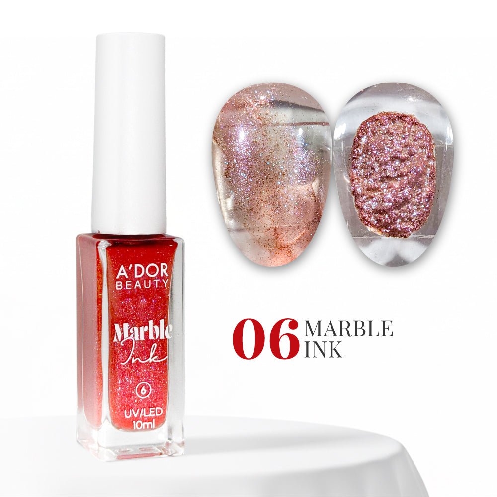 A'DOR Marble Ink - Set 12 Colors - DTK Nail Supply
