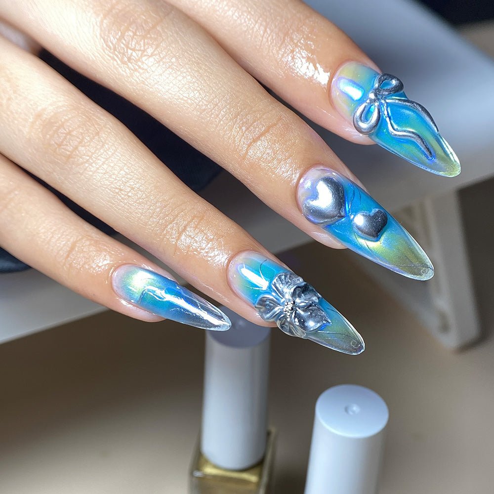 A'DOR Metallic Marble Ink 10ml - Gold - DTK Nail Supply