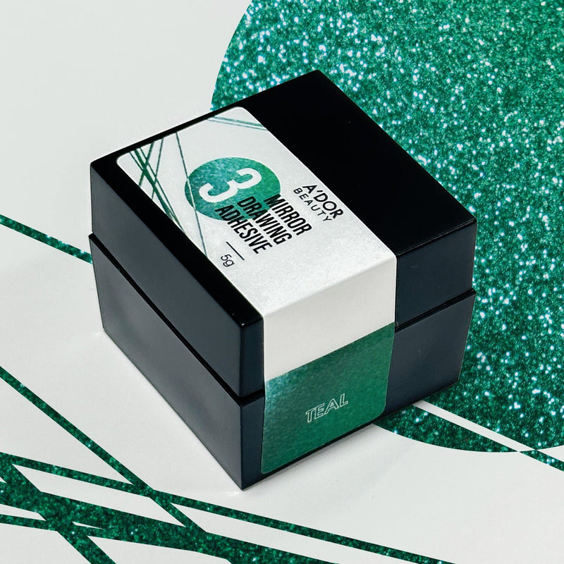 A'DOR Mirror Spider Gel - Teal - DTK Nail Supply