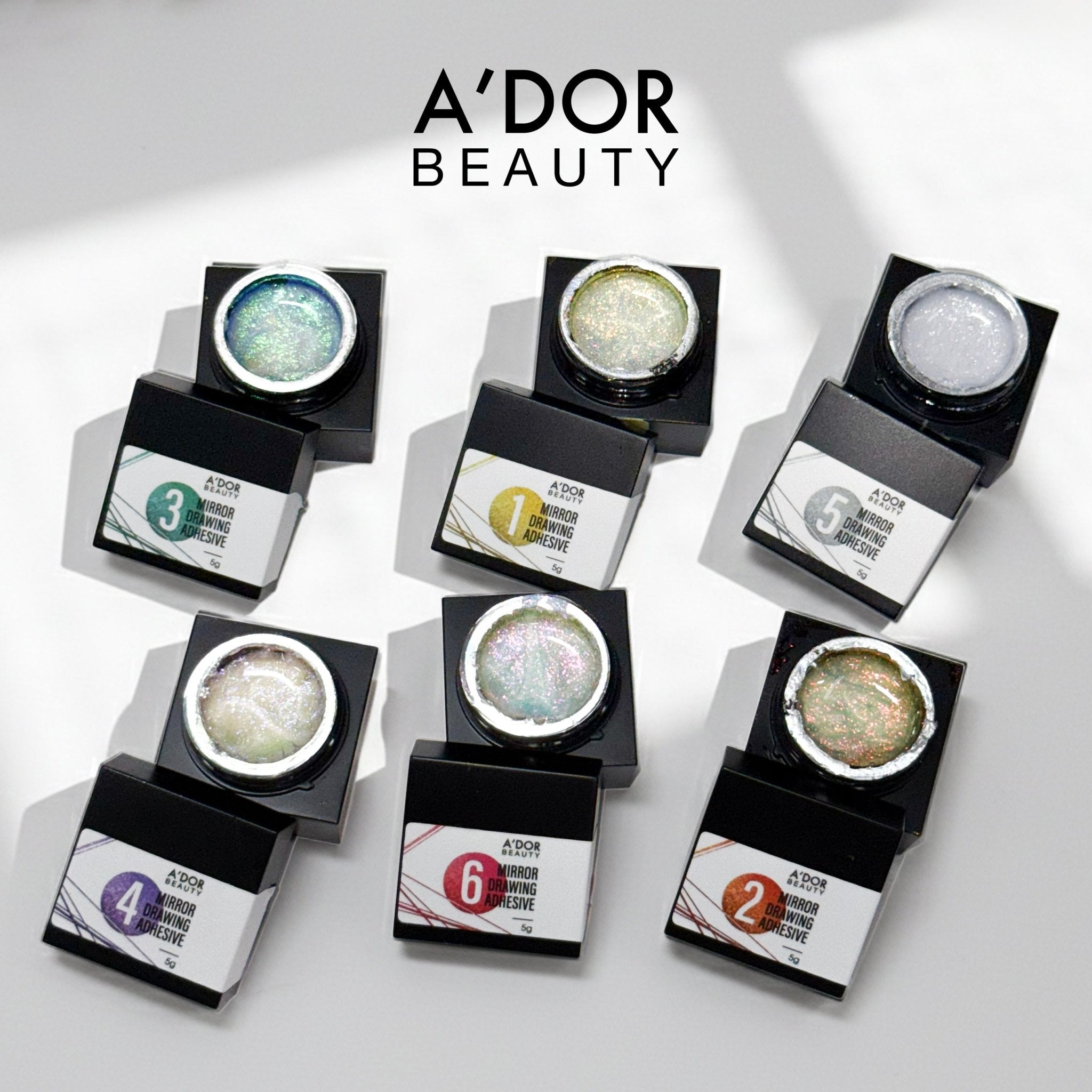 A'DOR Mirror Spider Gels - Nail Art
