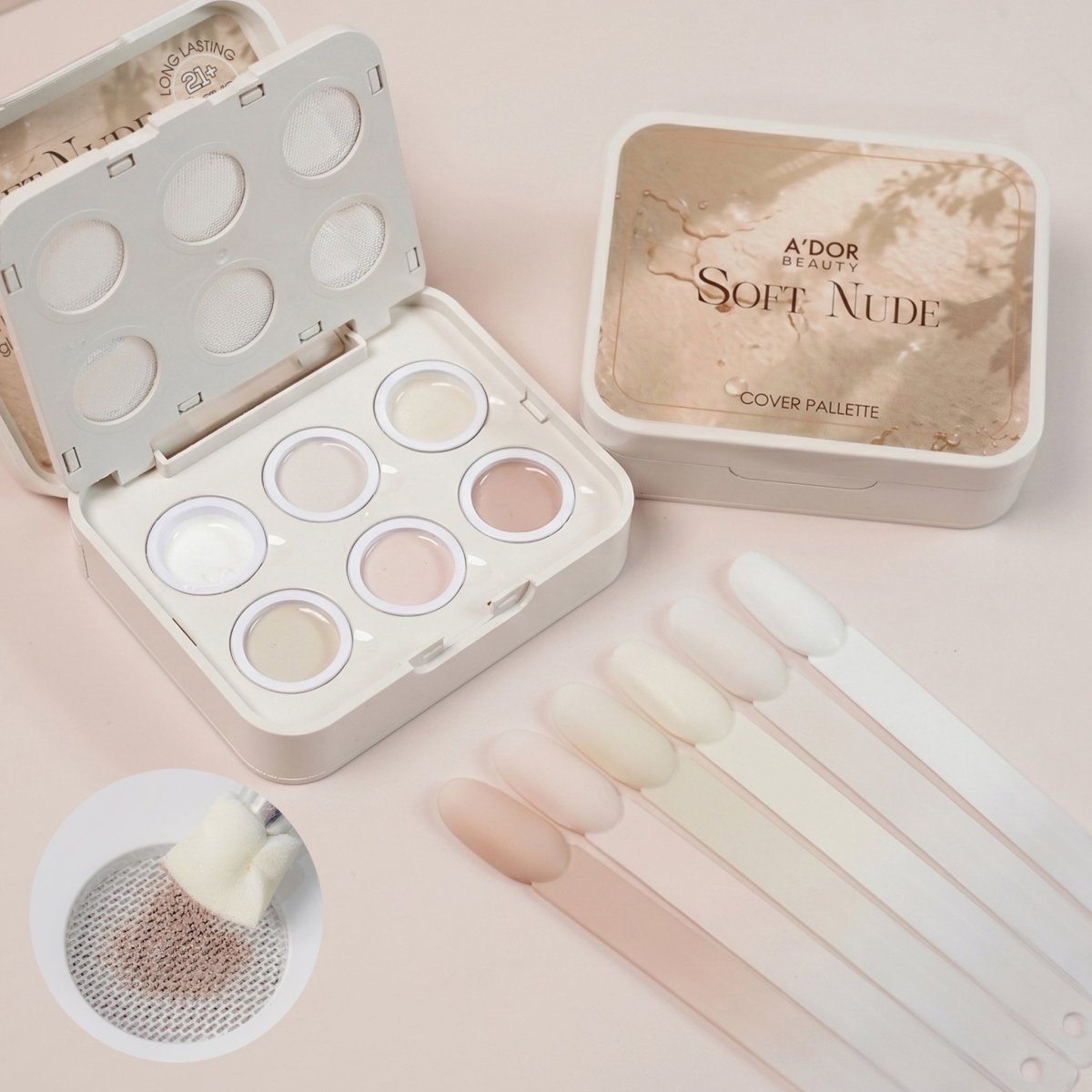 A'DOR Pat Pat Gel - Soft Nude