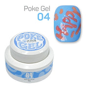 A'DOR Poke Gel 04 - Cobalt Blue - DTK Nail Supply