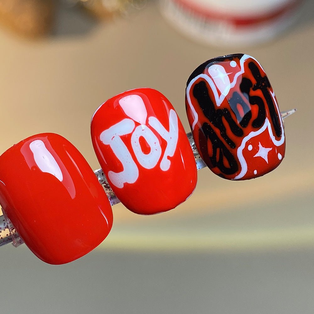 A'DOR Poke Gel 10 - Red - DTK Nail Supply