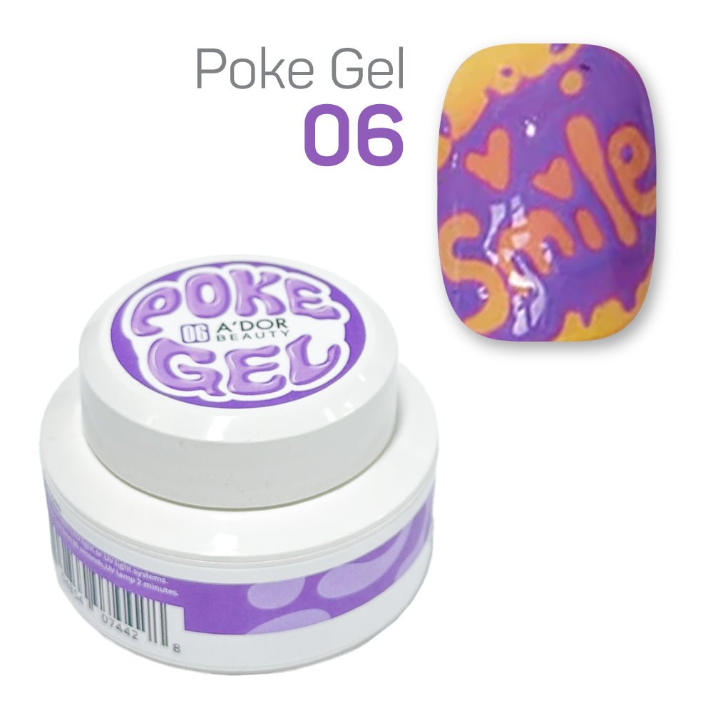 A'DOR Poke Gel Set 12 Colors - 20g - DTK Nail Supply