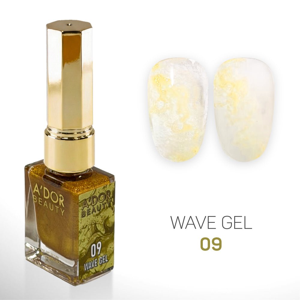 ADOR Wave Gel Set 12 Color - 0.5 oz - DTK Nail Supply