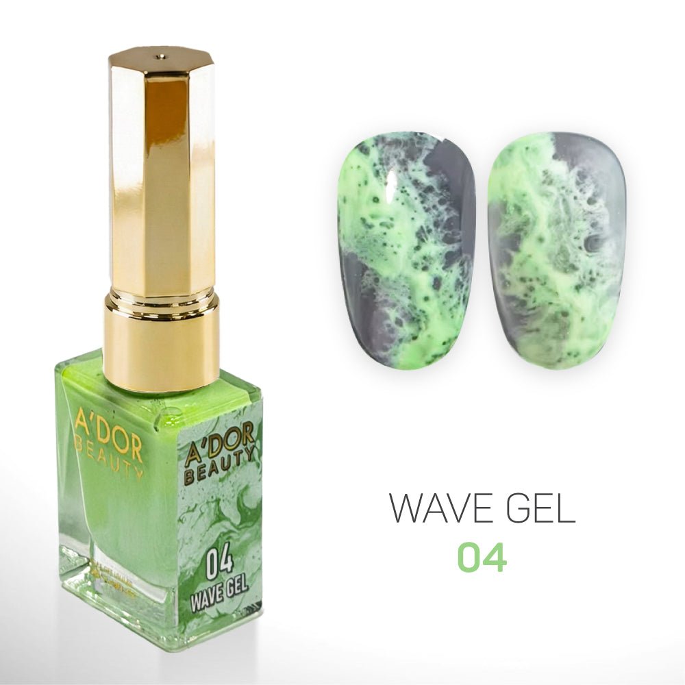 ADOR Wave Gel Set 12 Color - 0.5 oz - DTK Nail Supply