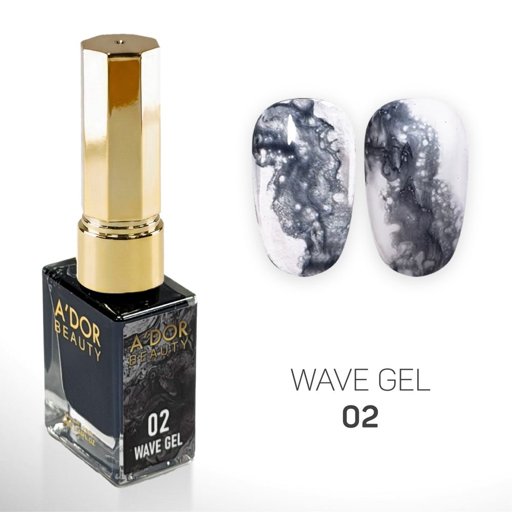 ADOR Wave Gel Set 12 Color - 0.5 oz - DTK Nail Supply