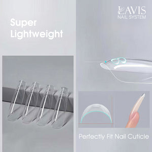 LAVIS - Dual Form Tips Taye Part 4 - Coffin Clear