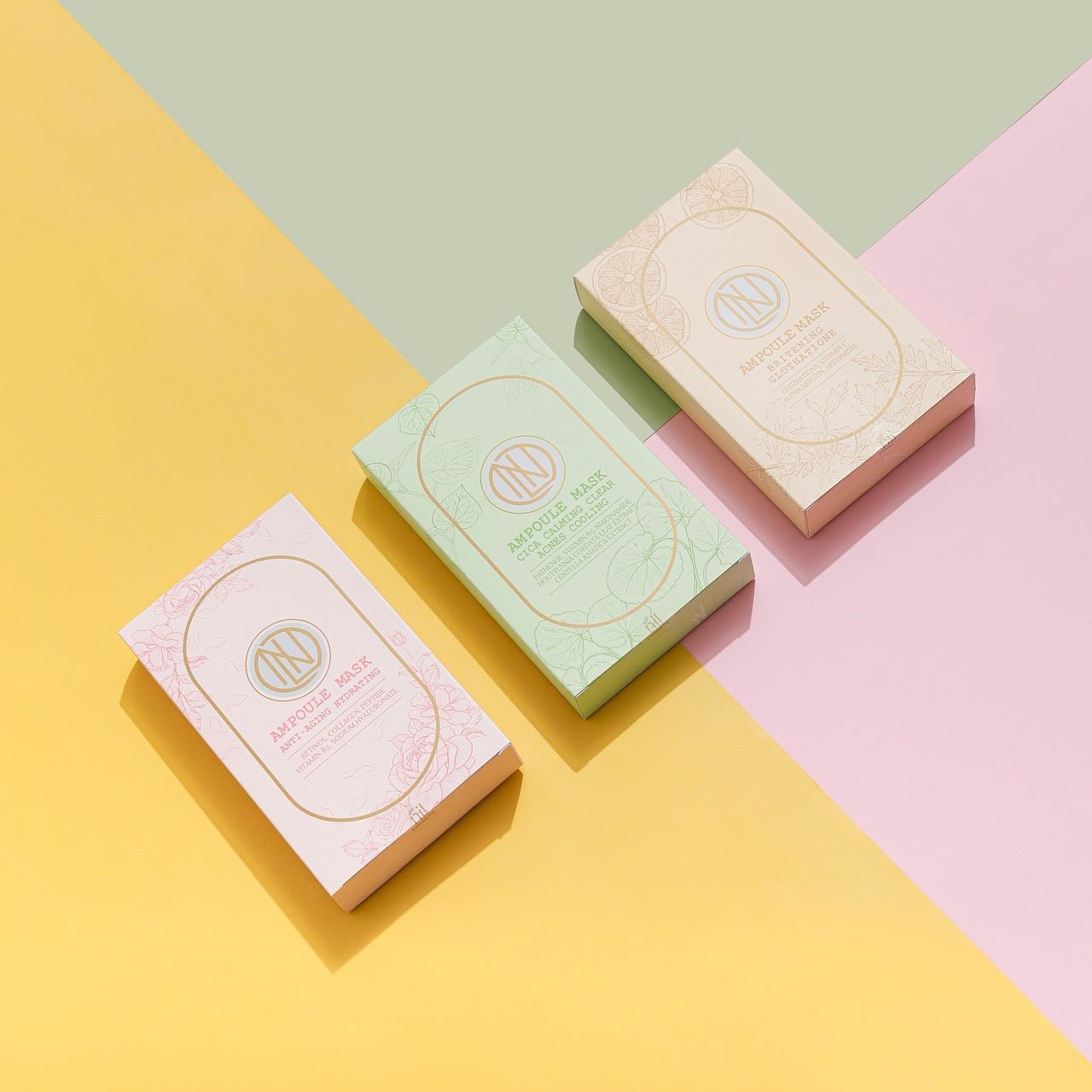 Ampoule Mask - Brightening Glutathione (Lemon) - DTK Nail Supply