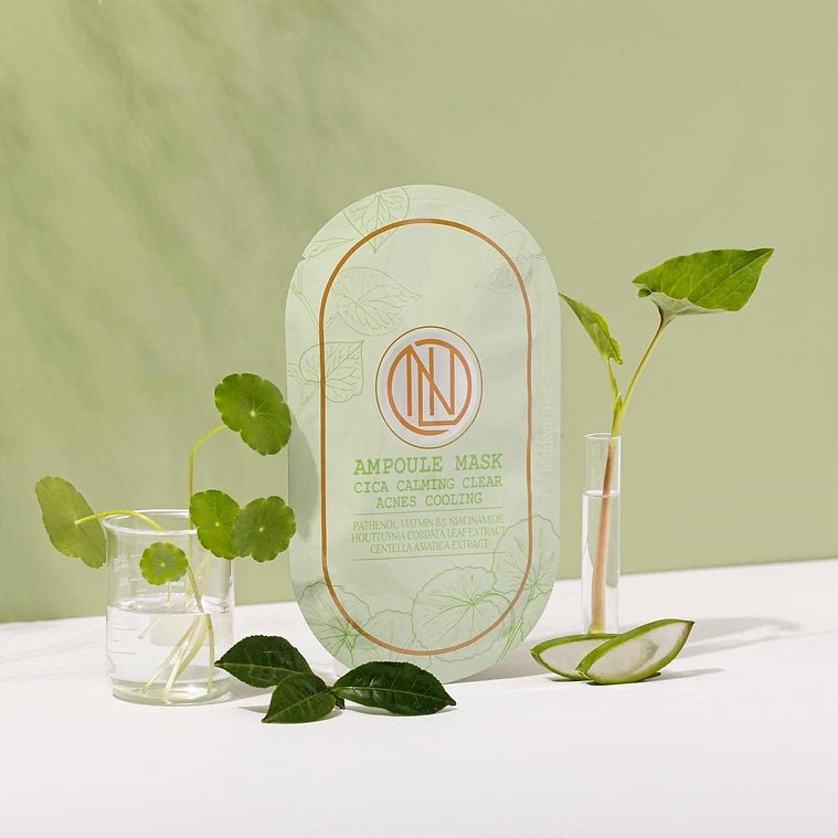 Ampoule Mask - Cica Calming Clear Acne's Cooling (Cica) - DTK Nail Supply