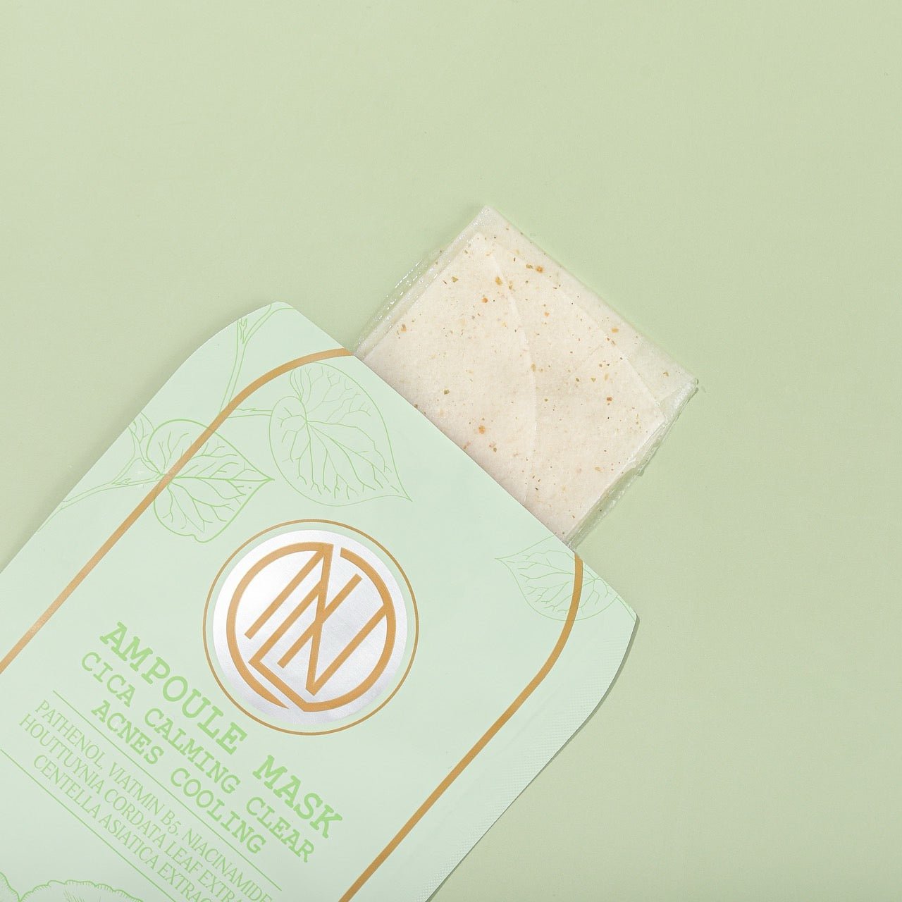 Ampoule Mask - Cica Calming Clear Acne's Cooling (Cica) - DTK Nail Supply