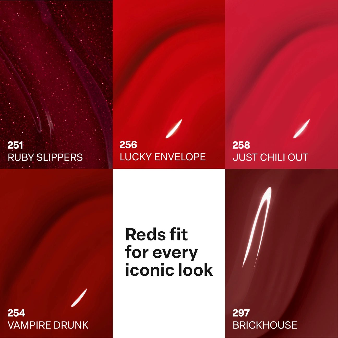 Apres Gel - All The Reds You'll Ever Need Bundle – Set of 5 - DTK Nail Supply