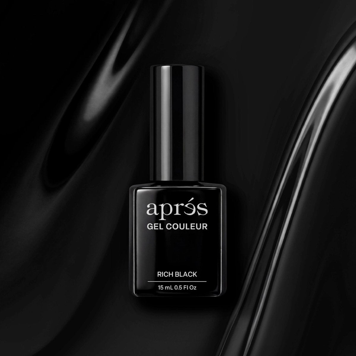Apres Gel Color - Rick Black - 15ml - DTK Nail Supply