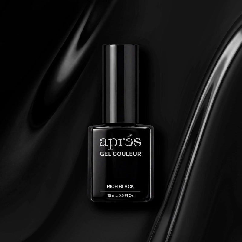 Apres Gel Color - Rick Black - 15ml - DTK Nail Supply