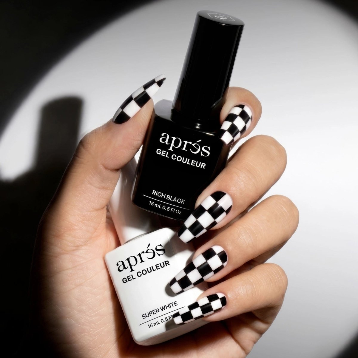 Apres Gel Color - Rick Black - 15ml - DTK Nail Supply