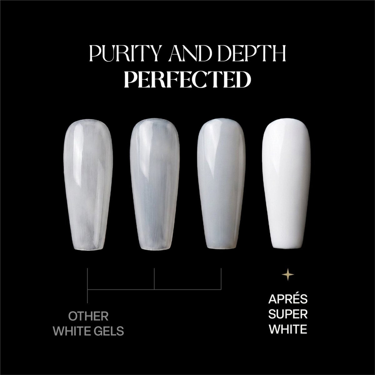 Apres Gel Color - Super White - 15ml - DTK Nail Supply