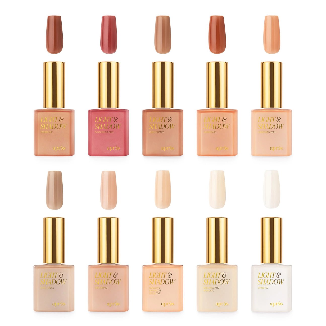 Apres Gel - Fall - Set of 10 (HEMA - Free) - DTK Nail Supply