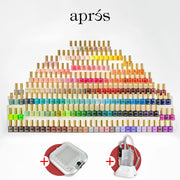 Apres Gel Polish 1 Line 200 Colors - FREE 1 LAVIS Nail Dust Collector + 1 LDS Nail Drill - DTK Nail Supply
